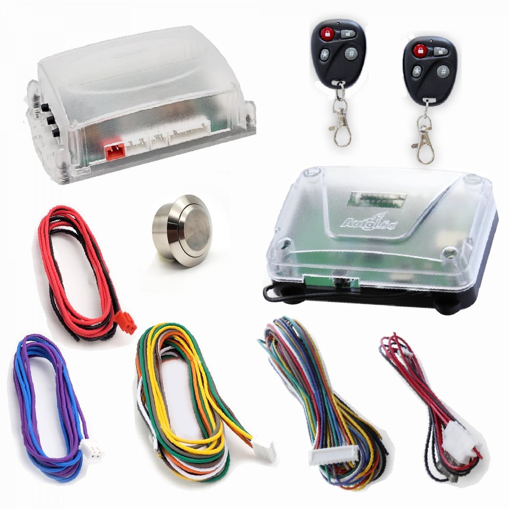 One Touch Engine Start Kit with Column Insert and Remote - Non-Illuminated truck