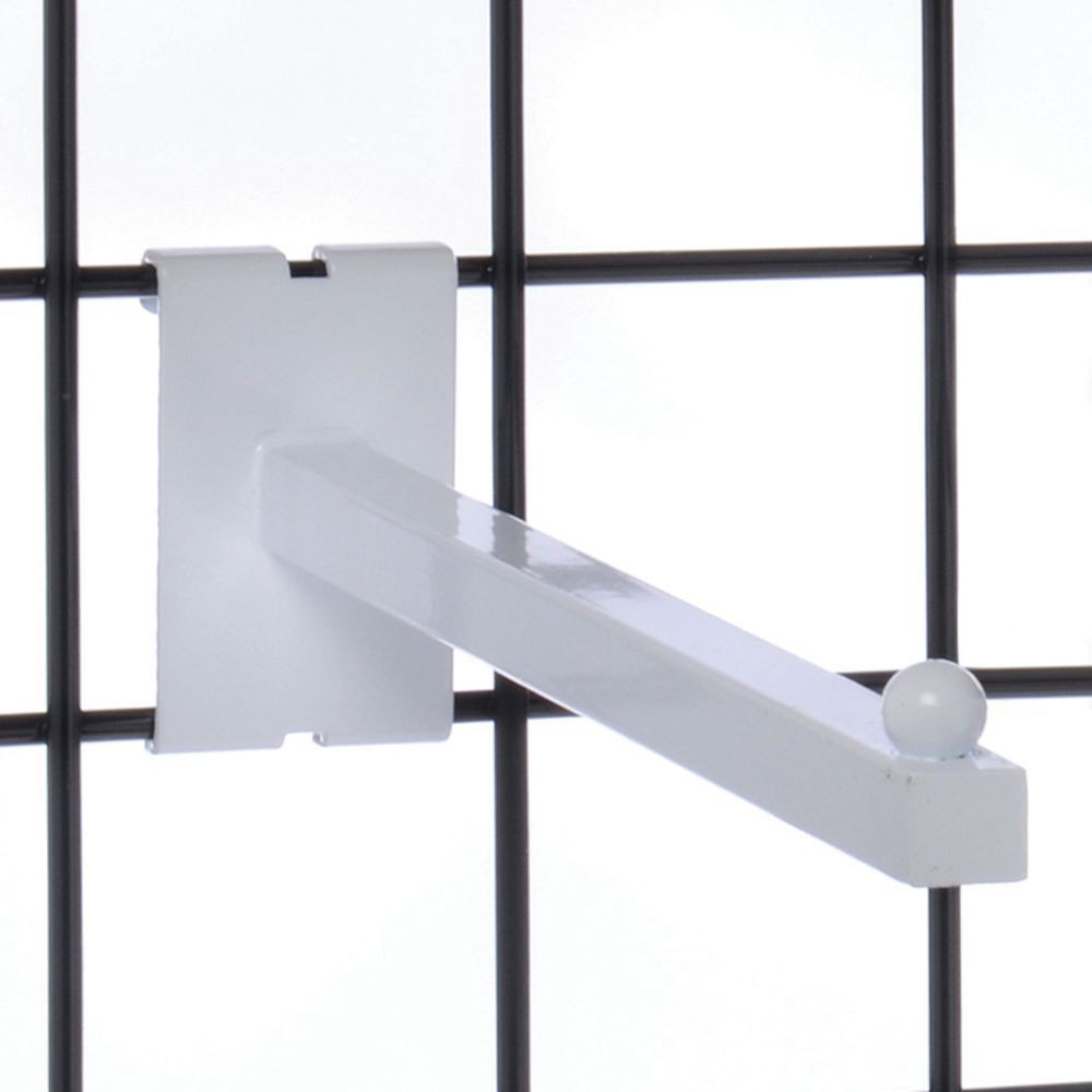 12" Faceout for Gridwall, White