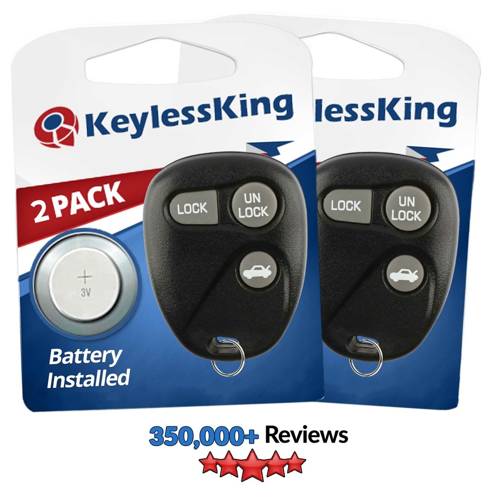 2 New Replacement Keyless Entry Remote Key Fob Car Trunk Control for 16245100-29