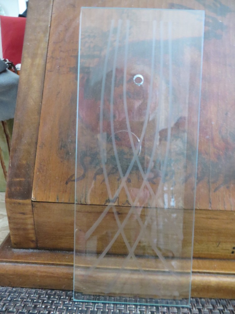 Beveled with Design Glass Panel *