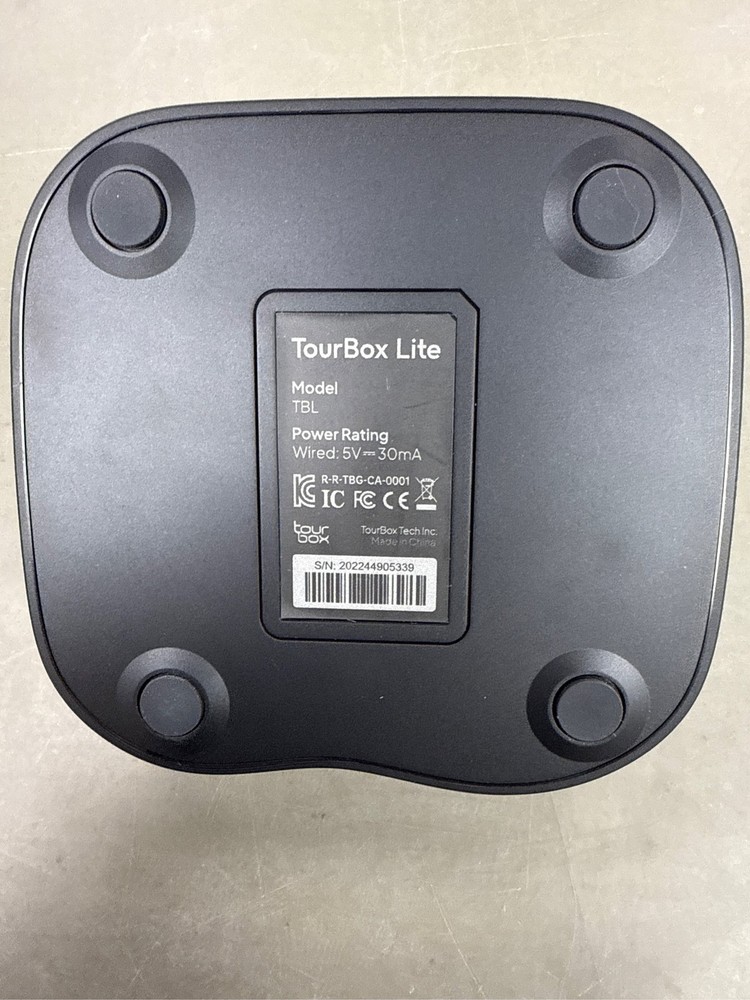 TourBox Lite, Video Editing Controller, Drawing Tablet Programmable Keypad OB