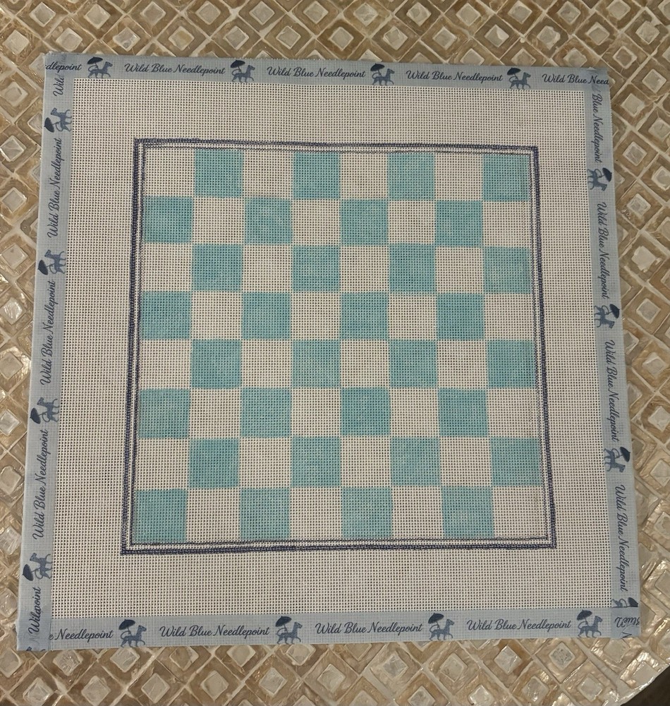 Needlepoint Chess Board Canvas