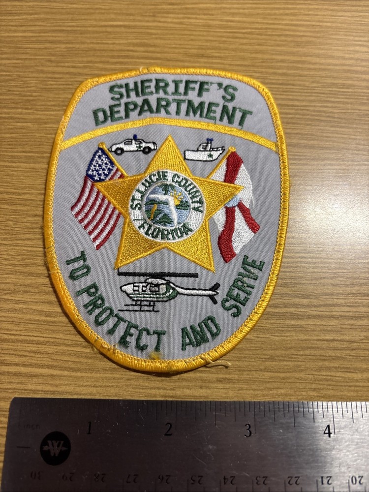 St. Lucia County Sheriff Police Patch