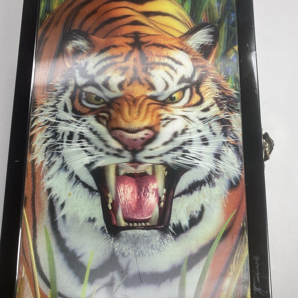 3D SUPPLY BOX OR 3D PENCIL TIN CASE Tiger