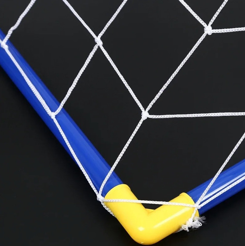 Mini Folding Soccer Goal Net Set with Ball & Pump Kids Indoor Outdoor Toy