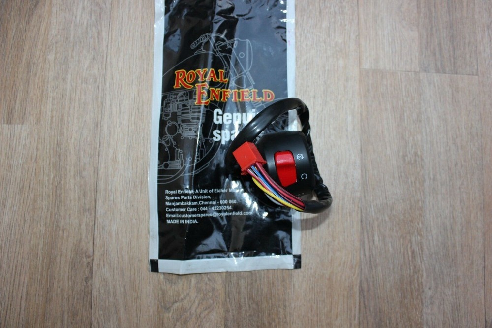 Genuine Royal Enfield Thunderbird 500 - Right Switch Module Black