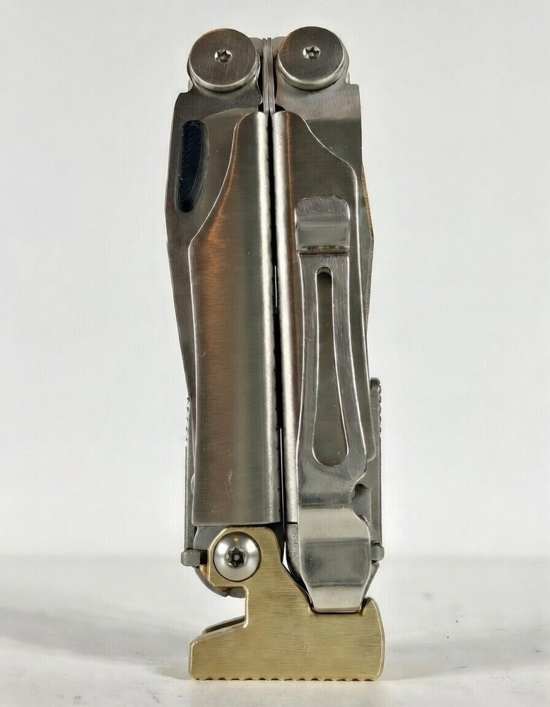 For Leatherman Wave +, BRASS Hammer Head Mod, Modification, CNC Made,Locking,CAD