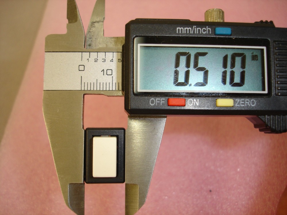 Replacement Push Button switch for Intercom, Black & white sold each (one)