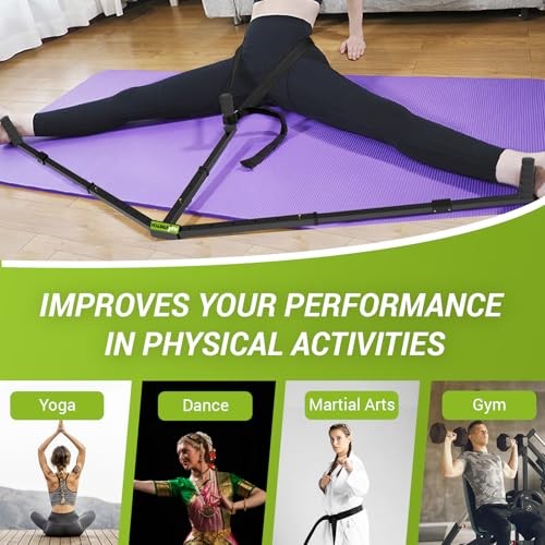 Premium 3-Bar Leg Stretcher Device | Adjustable Flexibility Equipment for