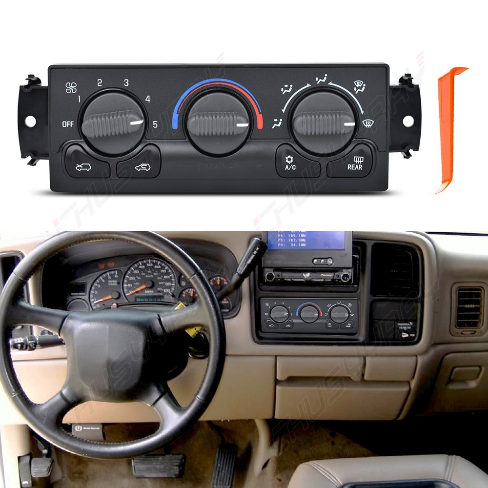A/C Climate Control Module Panel 599-218 For 2001-2002 GMC Sierra 3500