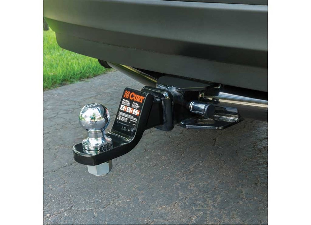 Curt 23515 5/8" Class 3/4 Dogbone Receiver Lock Chrome