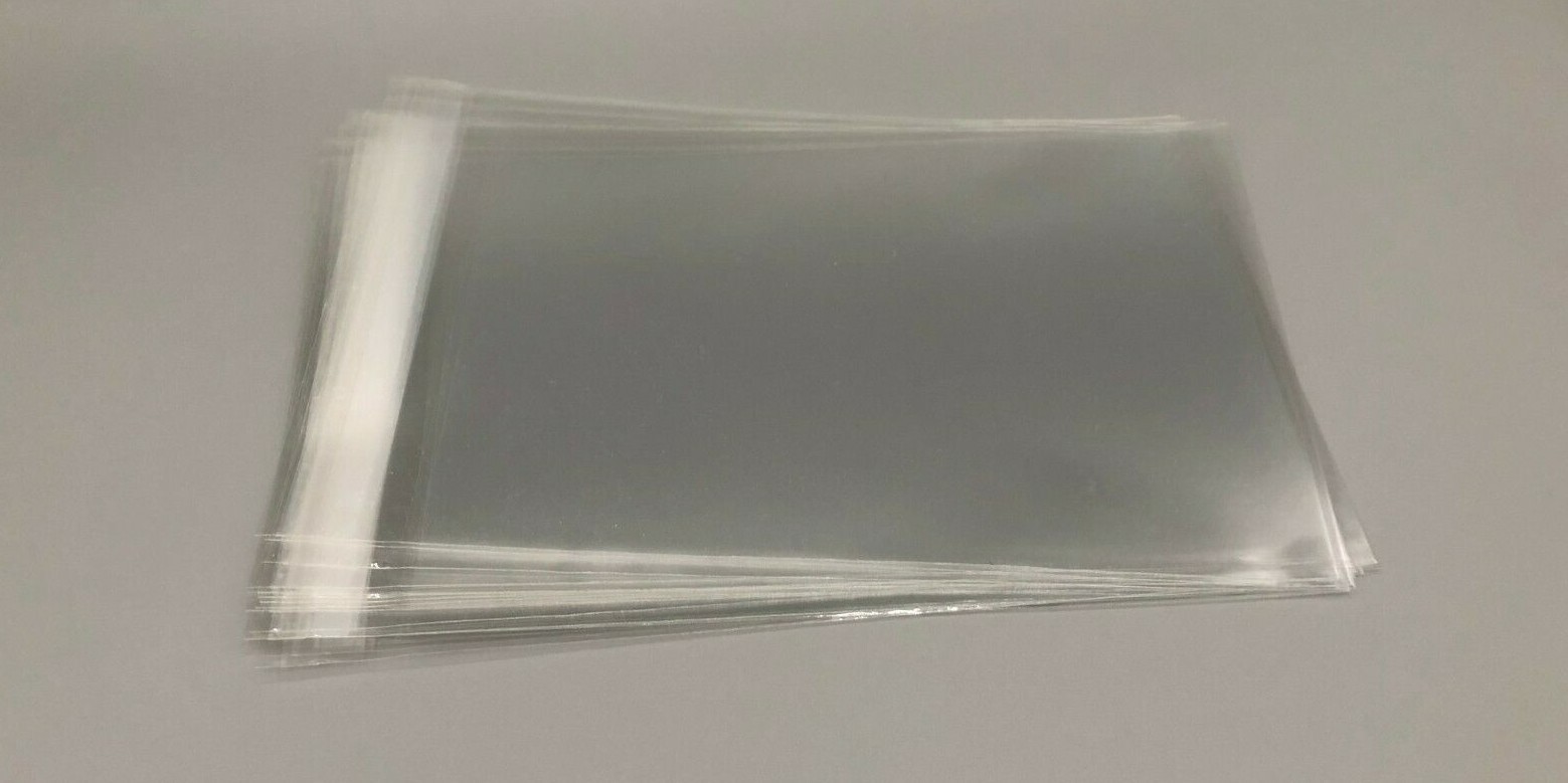 Clear Resealable Self Adhesive Seal Cello Lip & Tape Plastic bags 1.8 mil Thick