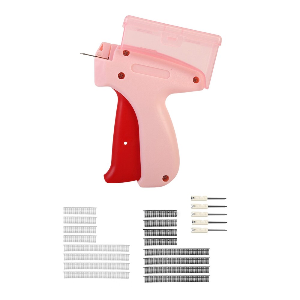 Pink Stitch Gun Smooth Operation Effortless Fixing Multi-purpose for Wool Cotton