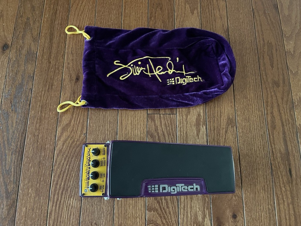 DigiTech Jimi Hendrix Experience Multi-Effects Guitar Pedal Purple w/ Bag