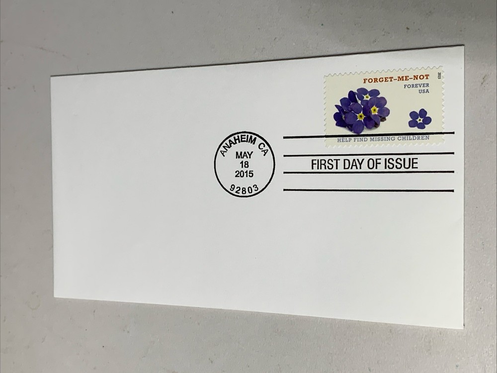 First Day Issue Forget Me Knot 2015