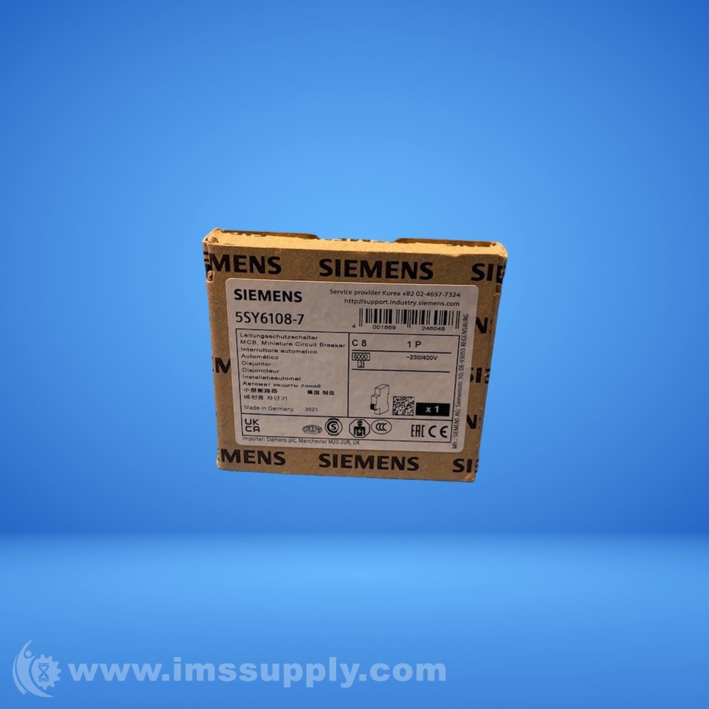 Siemens 5SY6108-7 FNOB