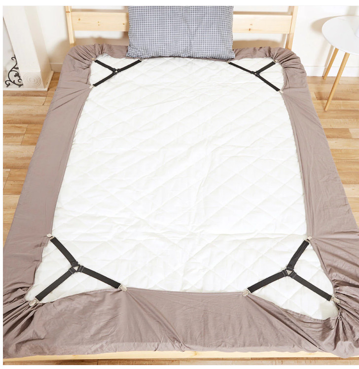 1 pc, Triangle Model Bed Sheet Fastener, Gripper , 3-Way Bed Sheet Holder
