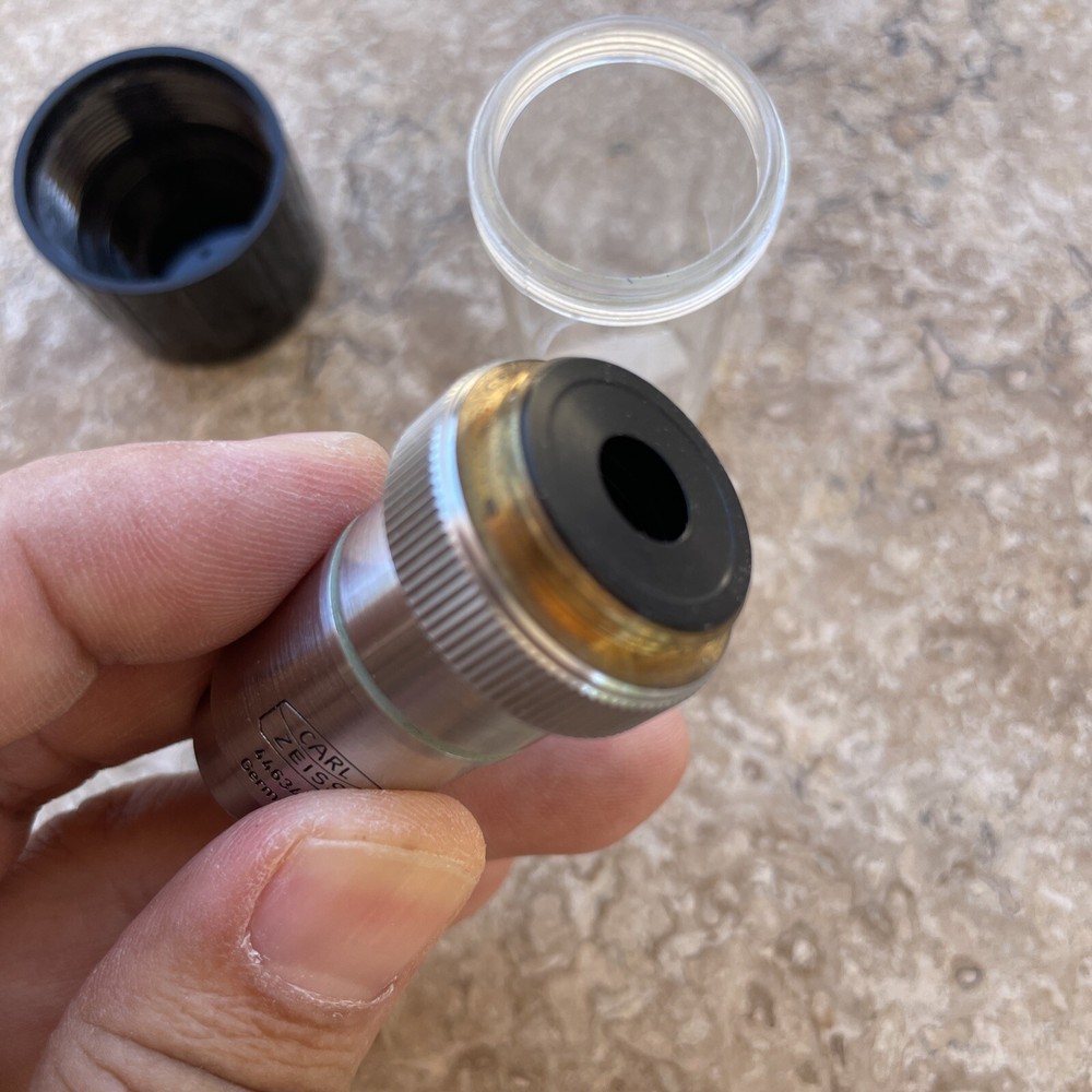 CARL ZEISS NEOFLUAR 40/0.75 160/0.17 MICROSCOPE OBJECTIVE Nice