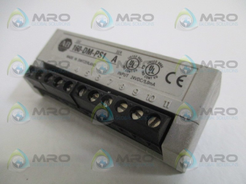 ALLEN BRADLEY 160-DM-PS1 SER. A INTERFACE MODULE UNMP