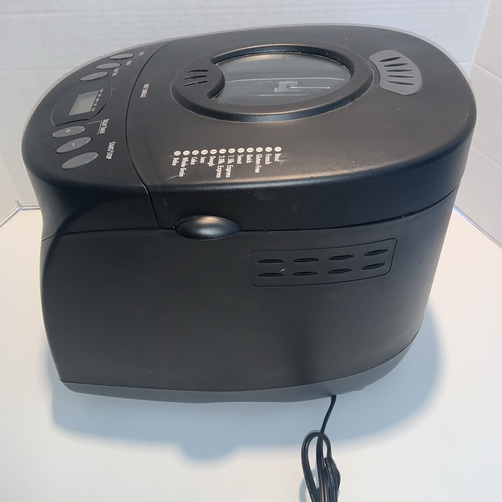 Hamilton Beach Black Digital Programmable 12 Settings Bread Maker Machine 29882