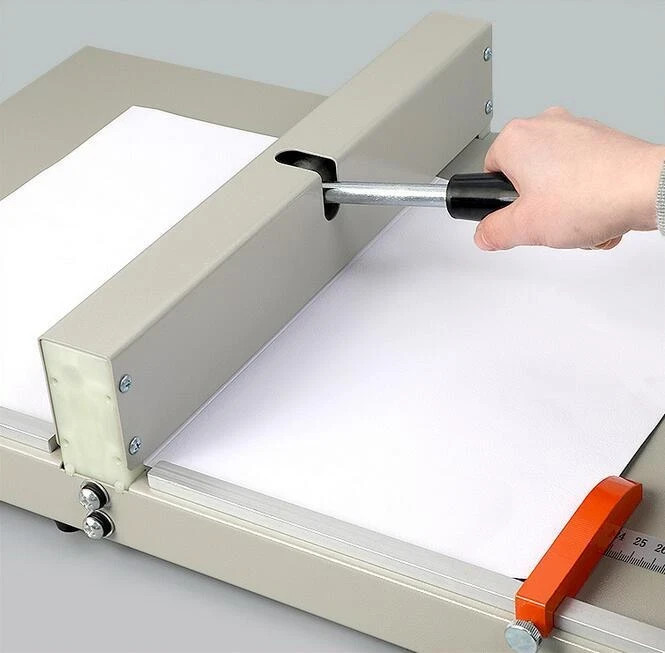 14 inch Paper Creasing Machine Precise Scale Creaser Scoring Indenting Machine
