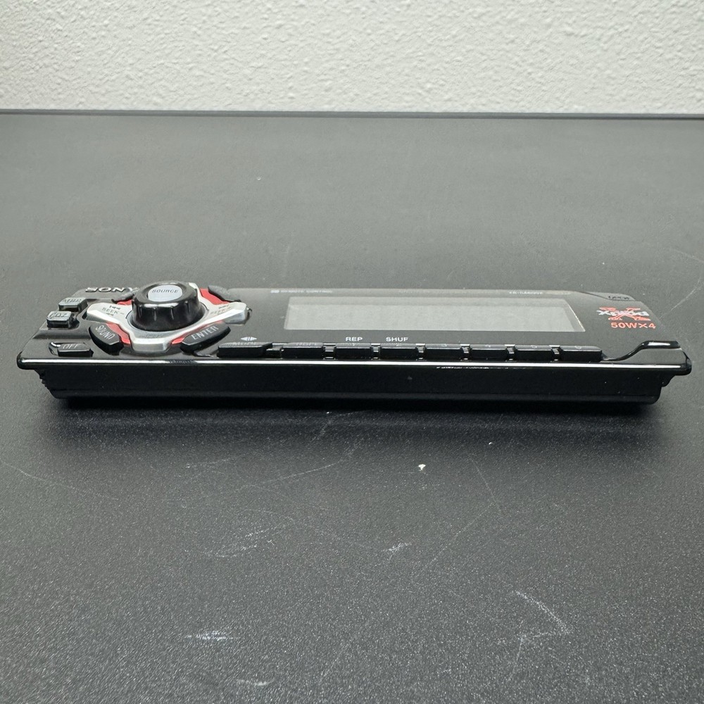 Sony XR-CA600XCassette Receiver with CD Changer Controls Faceplate Untested