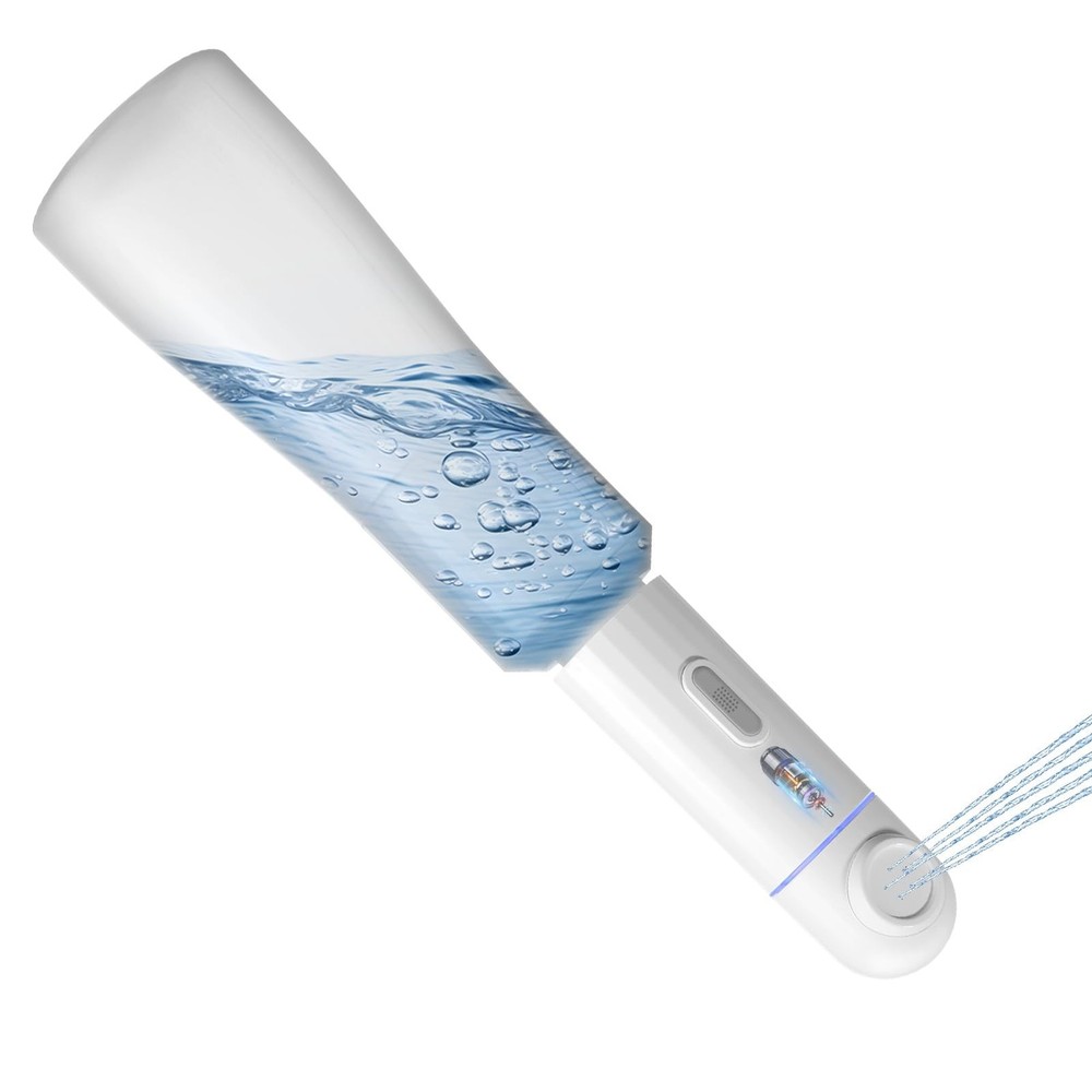 Automatic Enema Douches Anal Douche Kit Vaginal Cleaner White