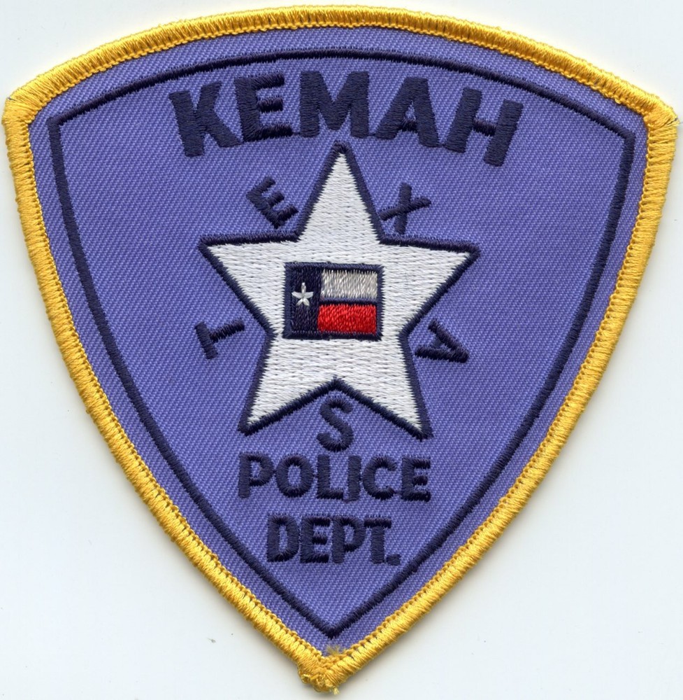 KEMAH TEXAS TX State Flag POLICE PATCH