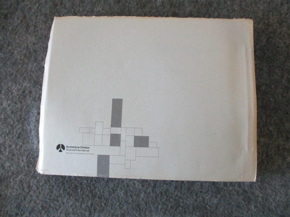 NASA/ROCKETDYNE SPACE SHUTTLE MAIN ENGINE "SSME" PROGRAM REVIEW - 26 JULY 1973