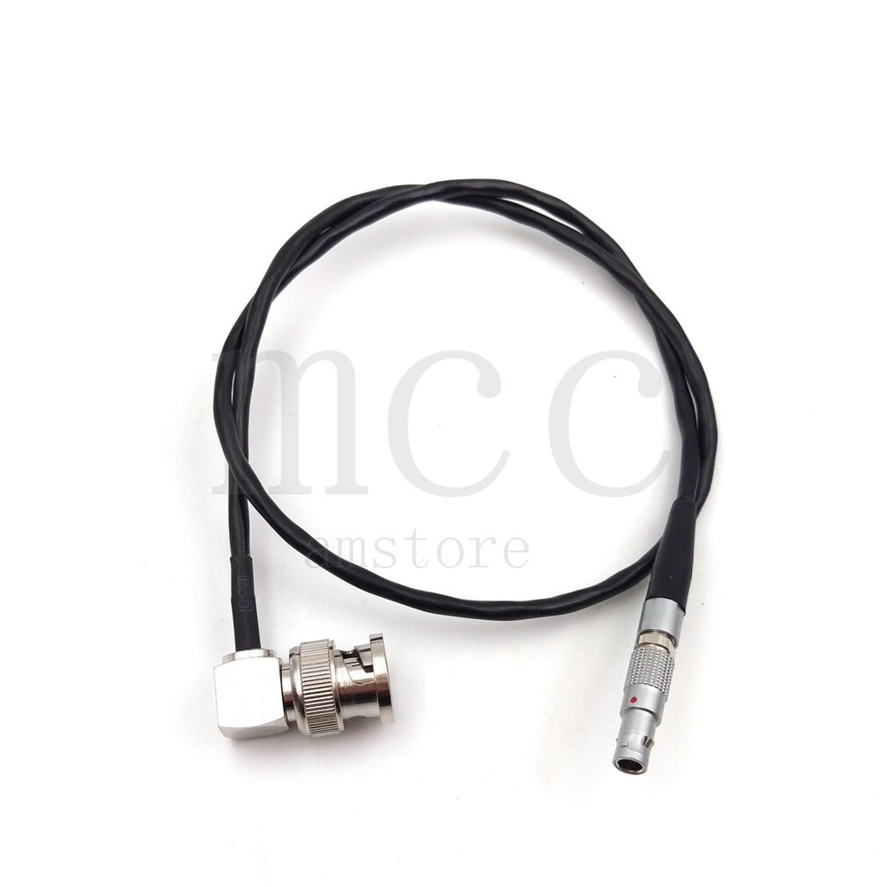 Right Angle BNC to 00b 4 Pin Timecode Cable for Red Epic Scarlet Camera 20"