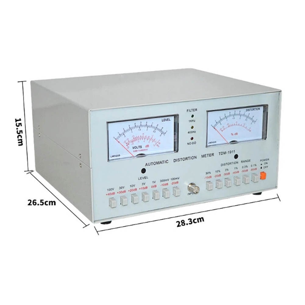 Distortion Tester TDM-1911 Automatic Distortion Meter Audio Distortion Meter