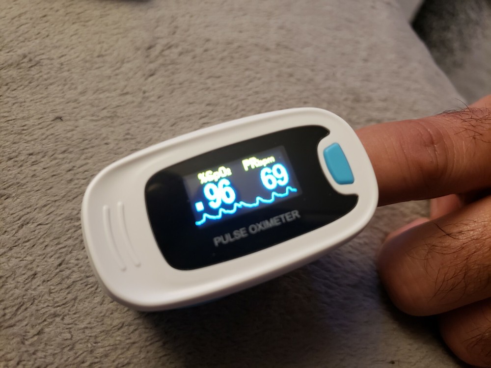 CONTEC OLED CMS50NA Pulse Oximeter SpO2 and PR Value Waveform Blood