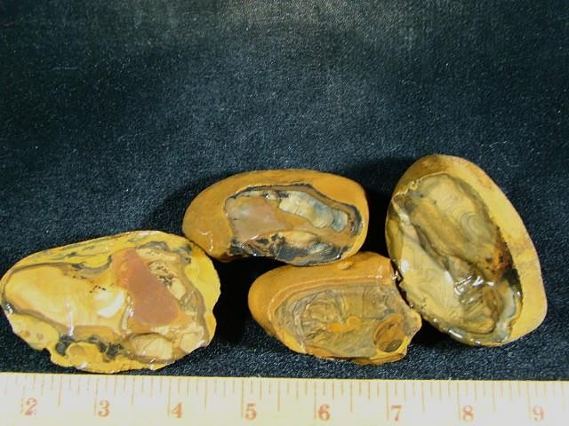 Royal Sahara Jasper® 4 Pc. Rough Nodules 2.0 Lb. ~TOP GRADE~ # K
