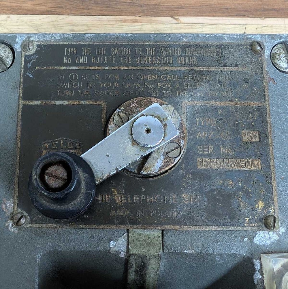 Sound Powered Ship Telephone