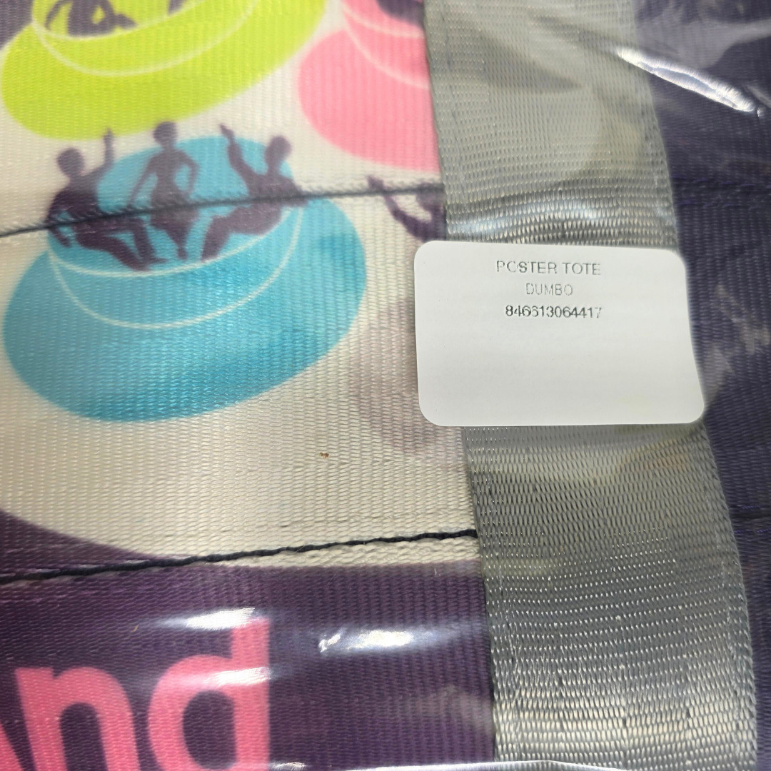 Disney Harveys Disneyland 70th Dumbo Fantasyland Tote Bag Purse - NEW IN HAND