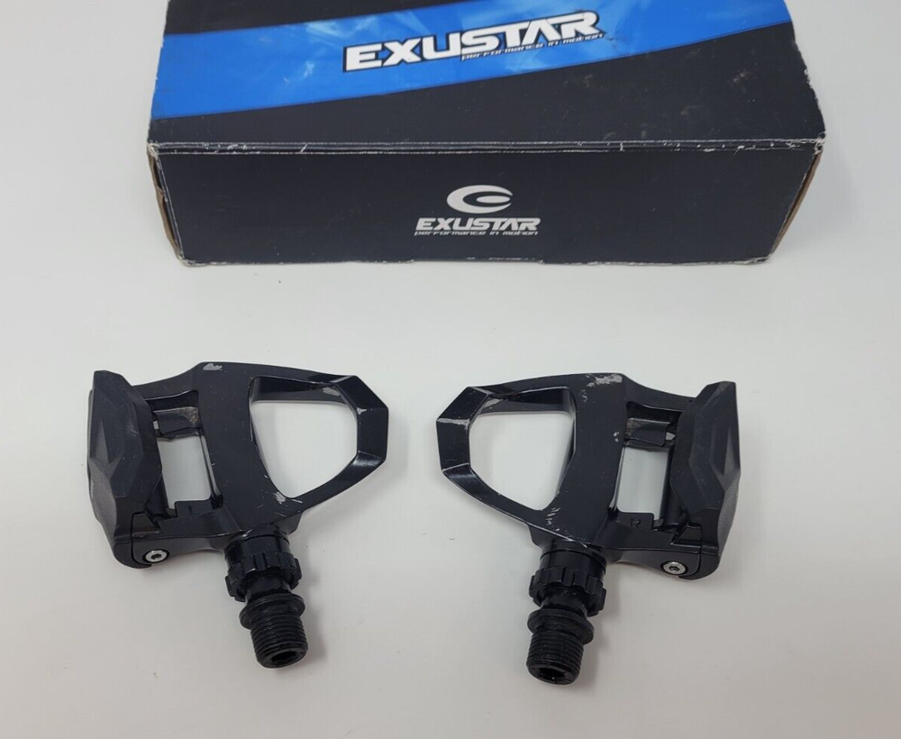 Exustar Clipless Road Pedals E-PR201 Black With Box