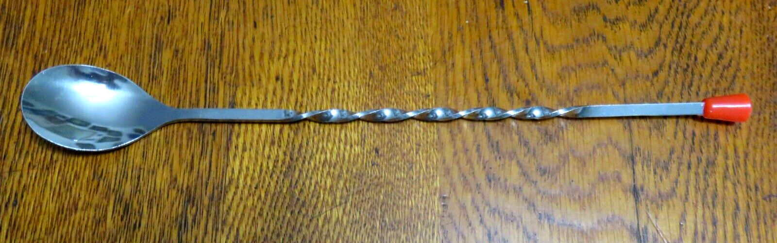 Bar Spoon 11" Spill-Stop 1111-3-TK Stainless Steel NEW
