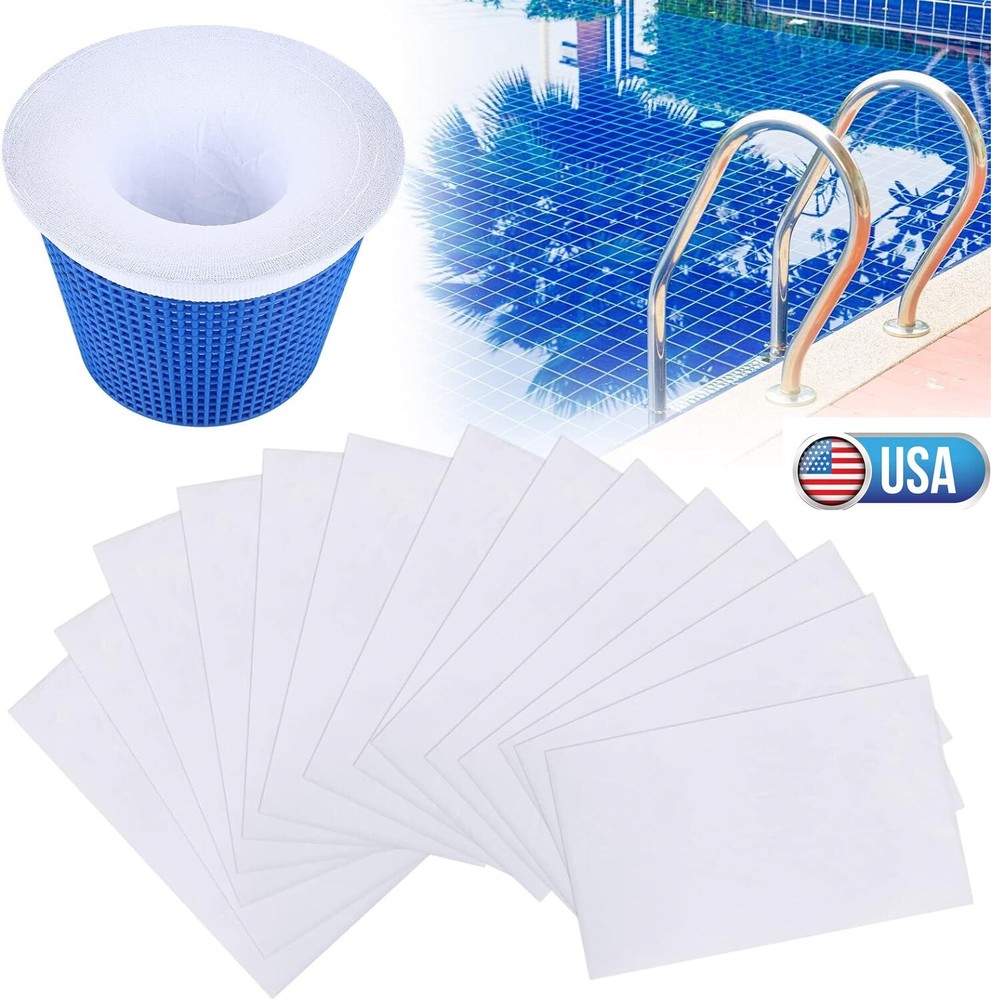 30× Pool Skimmer Socks Filter Replacement Savers Basket Swimming Pool Durable US