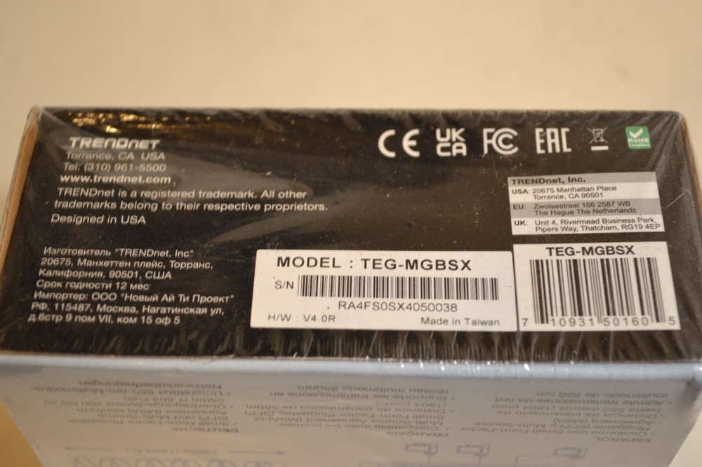 Trendnet TEG-MGBSX SFP Multi-Mode LC Module 550m