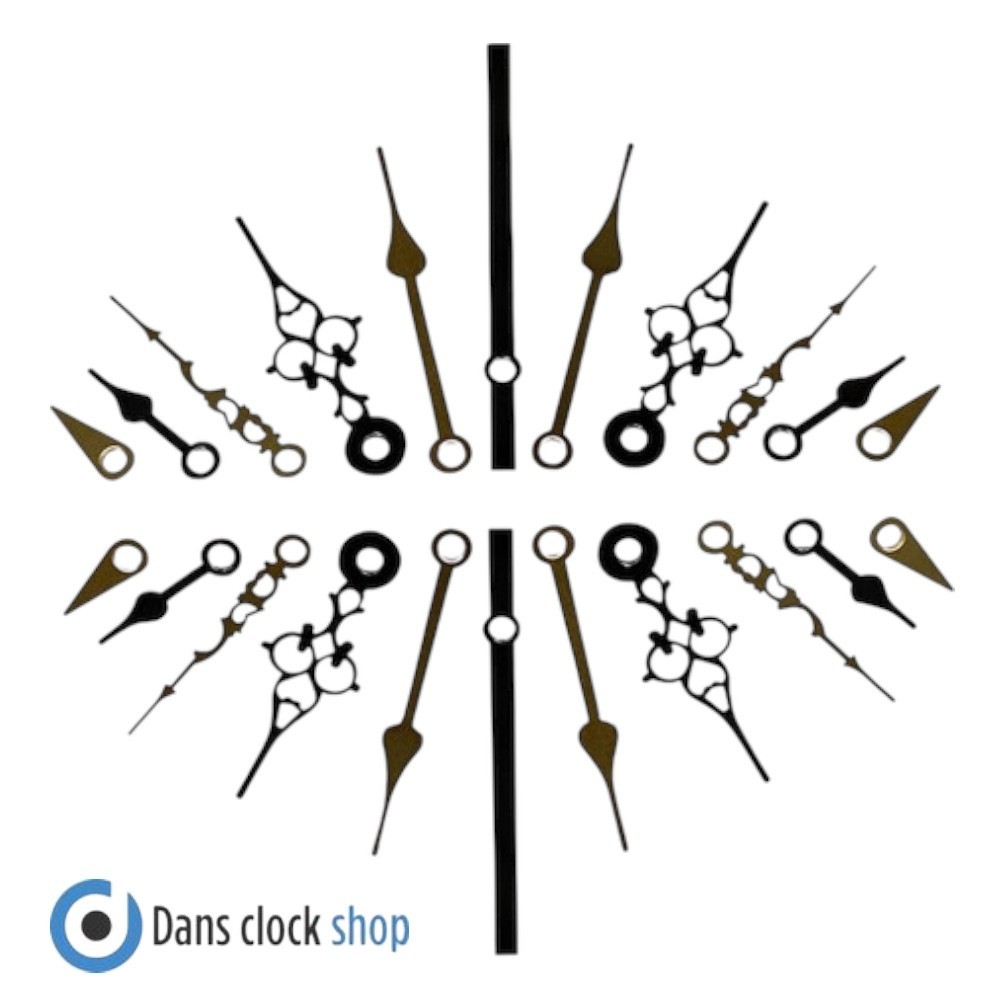 Chinese Quartz Press Fit Metal Clock Hands Pointers Suitable M2188 Replacement