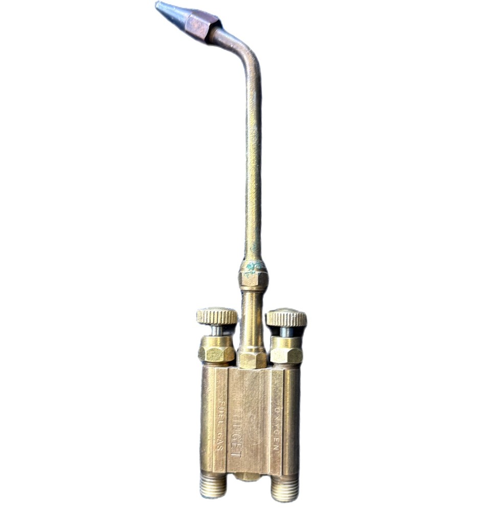 meco midget TORCH WITH HOSES AND REGULATORS USED CONDITION
