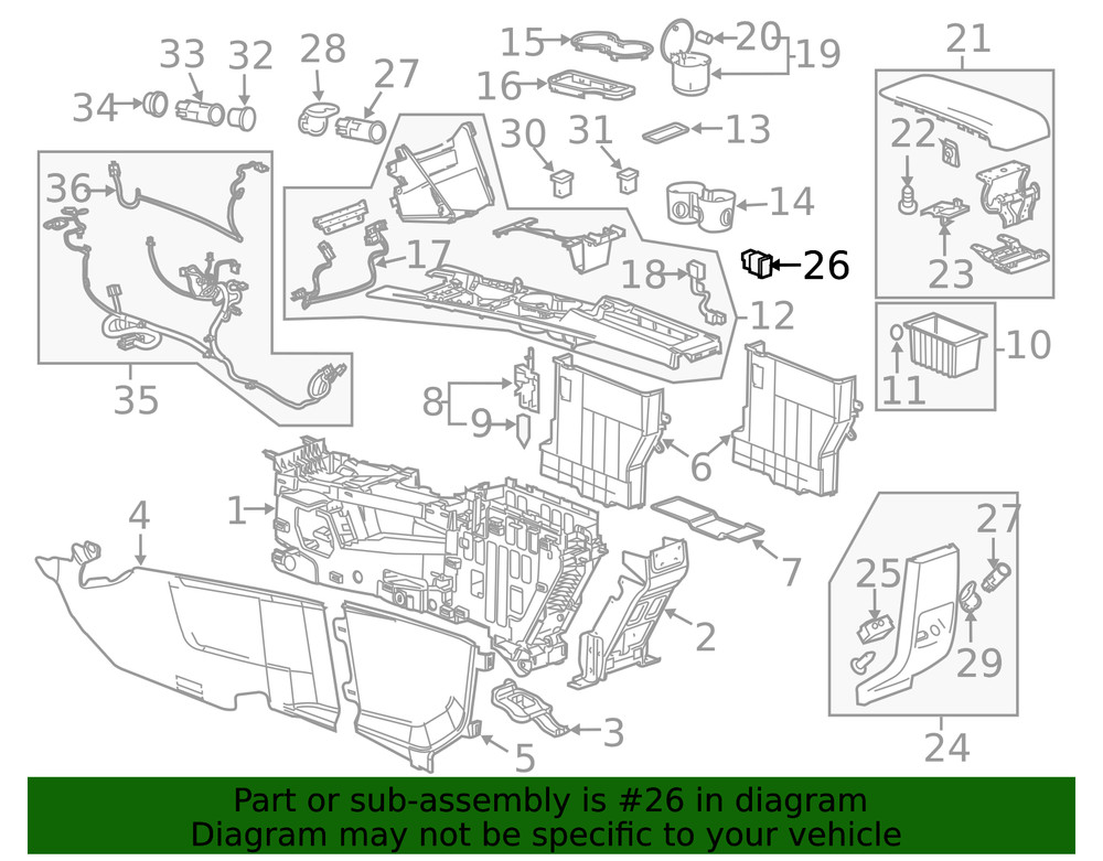 Genuine GM Auxiliary Jack 22836649