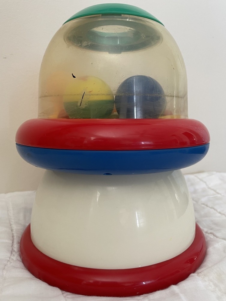 Vintage 1995 Pop N Pull Ball Dispensing Toy