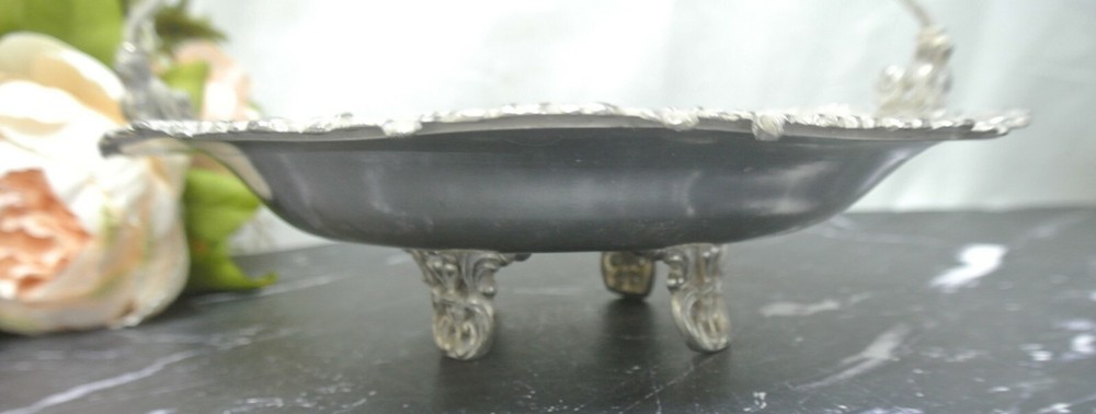 Vintage Aurora Warranted Established 1869 Brides Basket