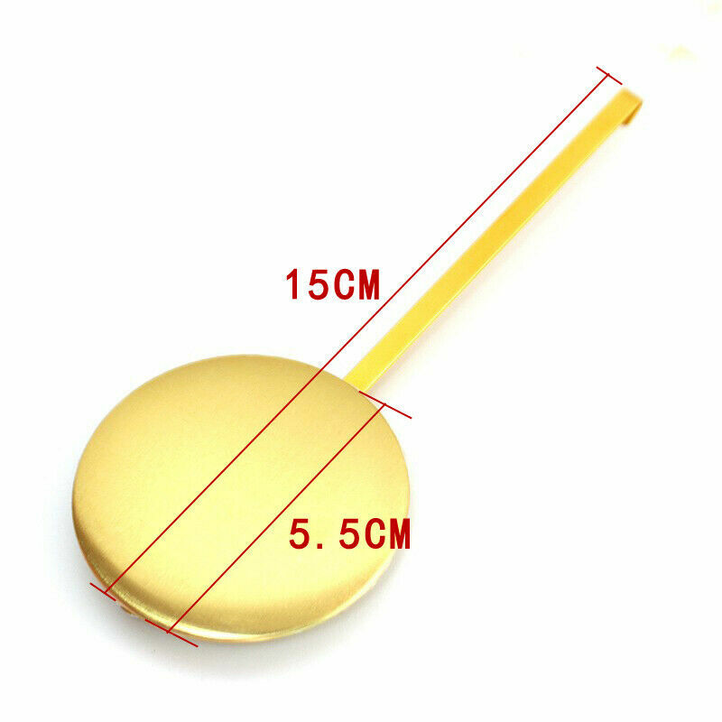Universal Brass Replacement Clock Part Pendulum Movement Plated Gold Classic New