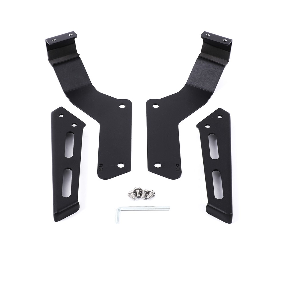 LED Work Light Bar Brackets Hood Mount Bracket For Honda Pilot 2016-2022