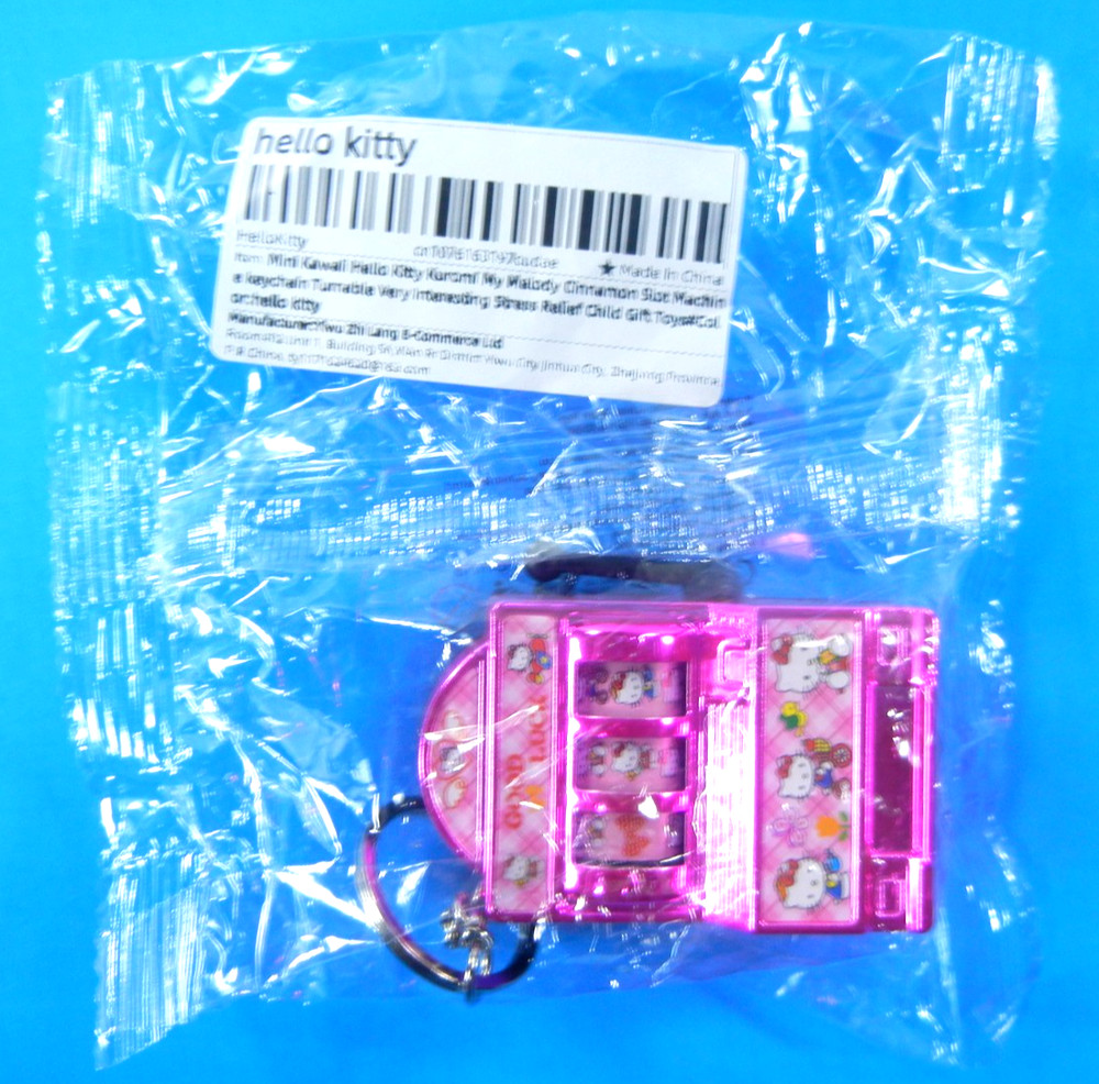 Hello Kitty Slot Machine Key Ring Charm
