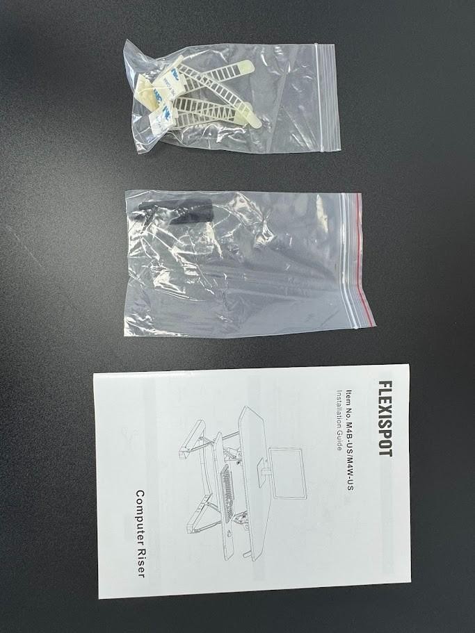 FlexiSpot Height-Adjustable Standing Corner Desk, 41"W, Black