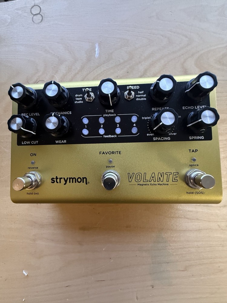 Strymon Volante Multi-stage Echo- Mint Condition Includes Power Supply!