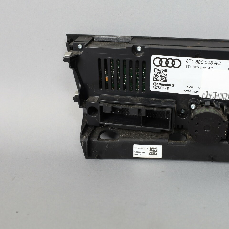 2009-2010 Audi A4 A5 S4 S5 Climate Temperature Control Panel OEM